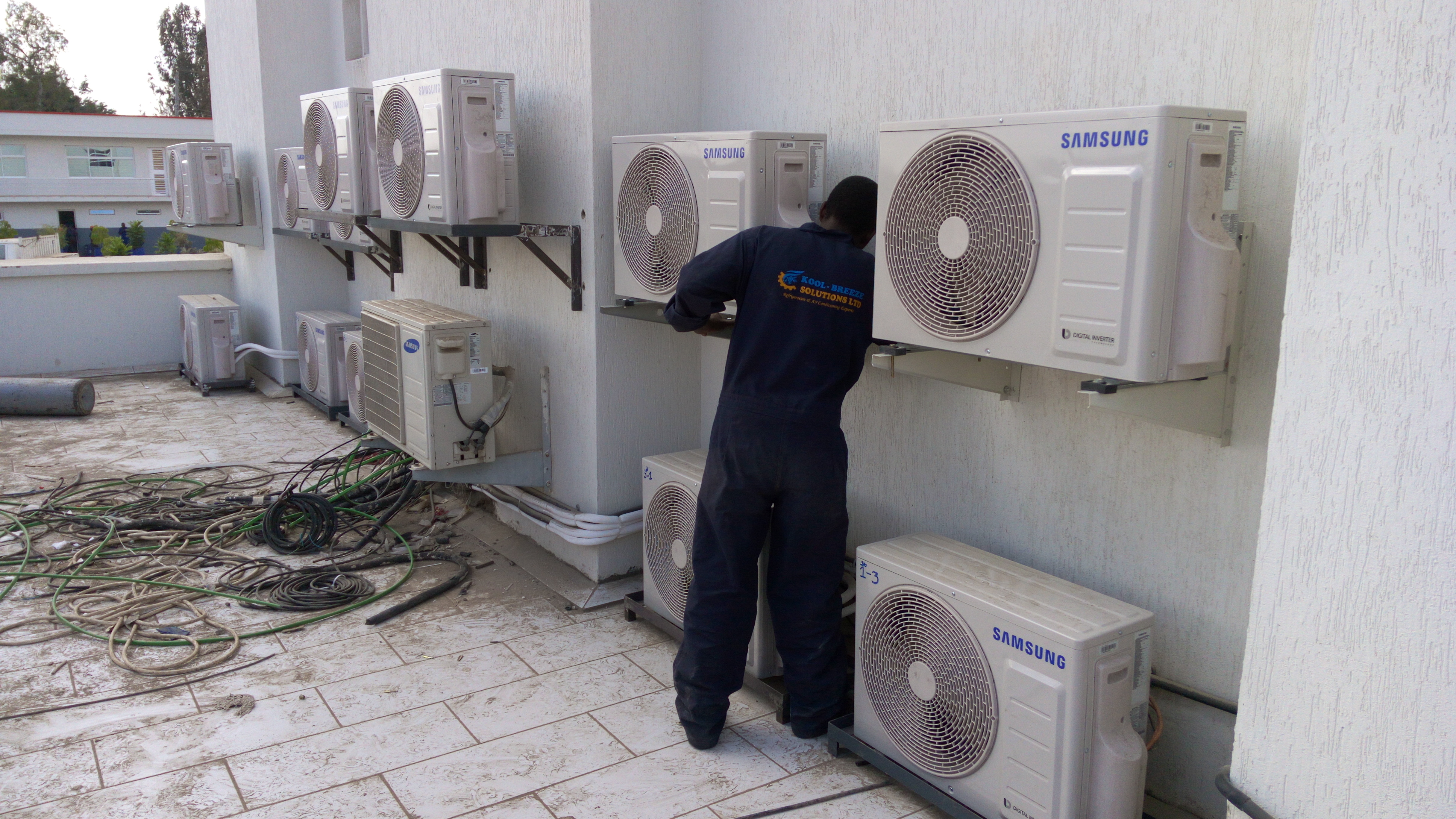 Kool Breeze Air Conditioning Refrigeration Services Kenya.